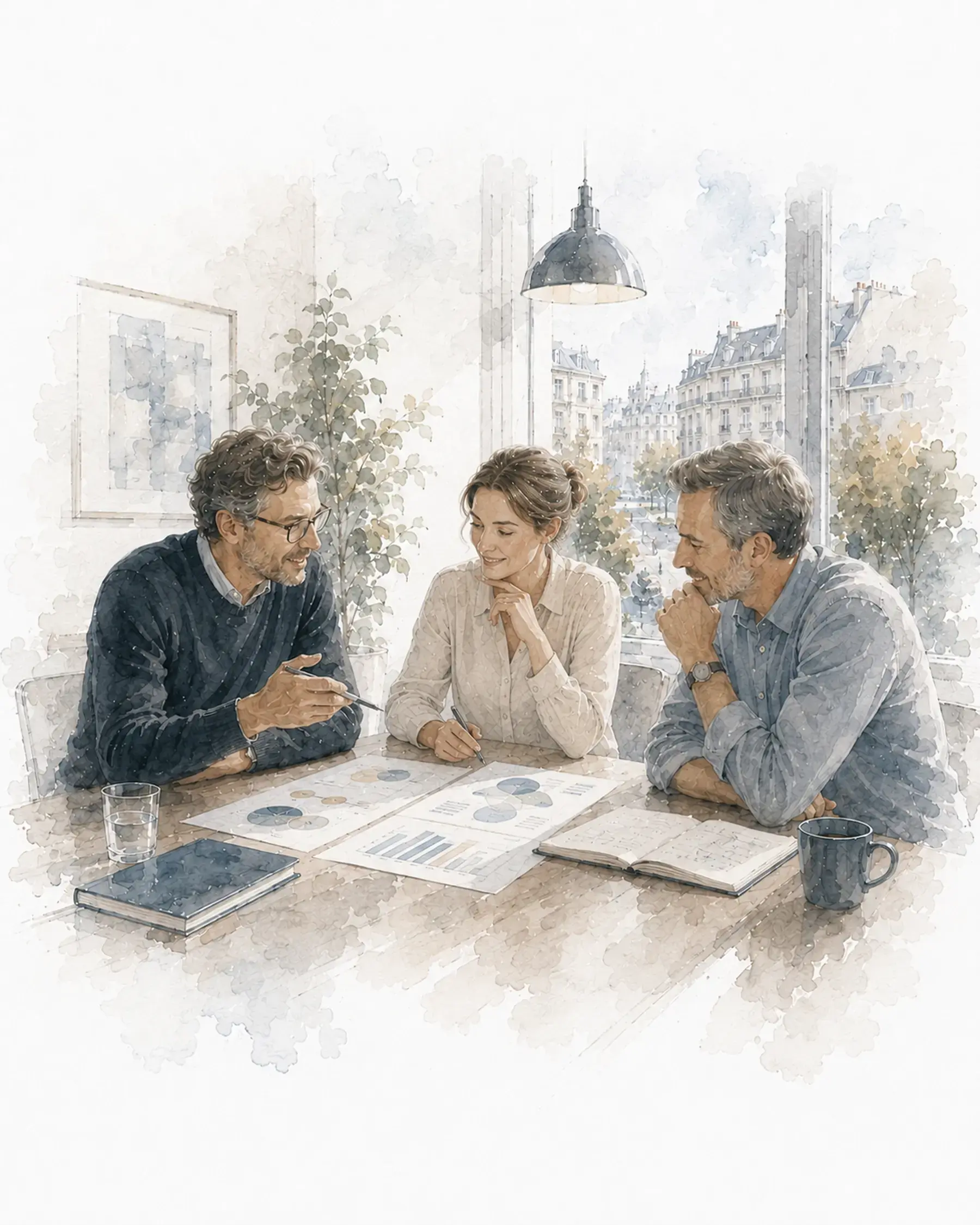 Illustration zur Selbstreflexion – was eine Potenzialanalyse sichtbar machen kann.